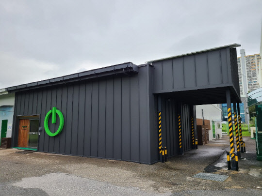 전라북도 익산에 위치한 슈나이더 일렉트릭 스마트 공장.  윤선영기자 sunnyday72@